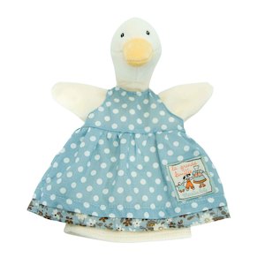 Soft Toys: Jeanne the duck hand puppet