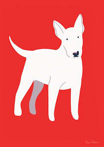 Bull Terrier Art Print