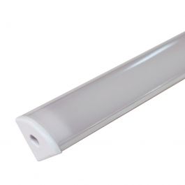 Sports coaching service - professional sport: Aluminium Strip Light Channel - Corner (Rounded) 1.5m