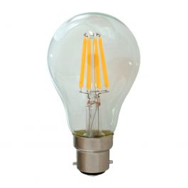 B22 8W 230V Filament Bulb - Dimmable