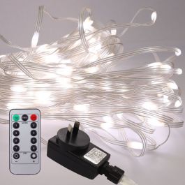 Waterproof String Light 20m 230V with Remote Dual Whites