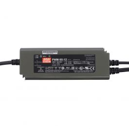 Power Supply 12V 7.5A 90W - 0-10V Dimmable - Meanwell PWM Series