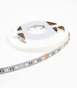 5M Reel (14.4W P/Meter) RGB + White - 24V Indoor Strip Light