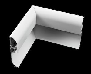 SK1580 Skirting Profile Corner (90 degree Inner)