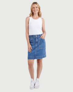 Compleat Apparel: Elm Atlas Denim Skirt