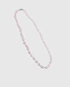 Kiwicraft Oval Pearl Necklace