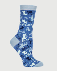 Blue Q Dogs Socks