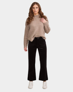 Vassalli Wide Leg Ankle Grazier Pant