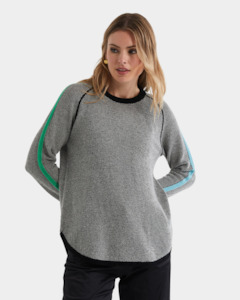 ld + co Waffle Crew Sweater