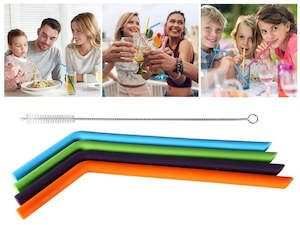 Drinking Colourful Straws