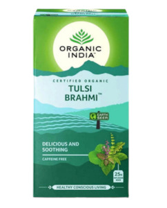 Tulsi Brahmi Tea Organic India