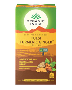 Tulsi Turmeric Ginger Tea Organic India