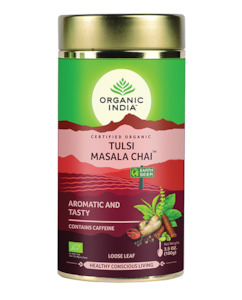 Tulsi Masala Chai Tea Loose Leaf Organic India