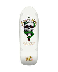 Powell Peralta - McGill OG Skull & Snake McTwist 40th Anniversary Deck - White