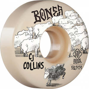 Wheels: Bones STF Collins Black Sheep V3 Slims 99a