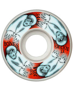 BONES WHEELS - PRO STF Skateboard Wheels Rogers Whirling Specters 52mm V3 Slims 103A