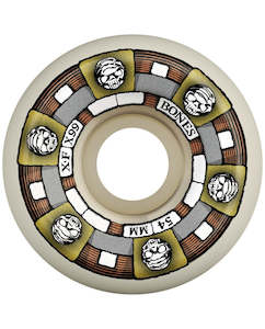 BONES WHEELS - X-Formula Skateboard Wheels Timeless Machine 54mm V5 Sidecut 99A