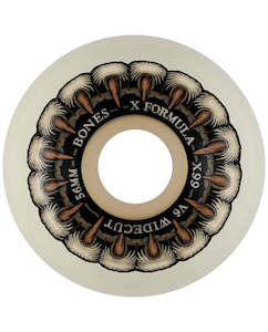 Wheels: Bones X-FORMULA - V6 Widecut 99A  - Grippin Wolf