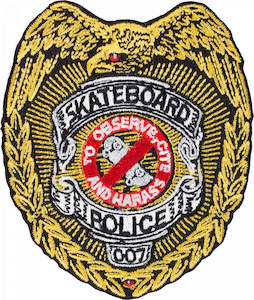 1 10: Powell Peralta - Skateboard Police Patch