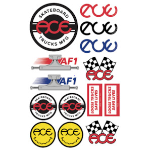 ACE - Rings 5.5" Sticker - 20pk