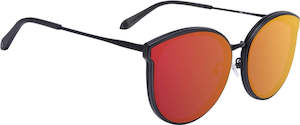 SPY Refresh Sunglass Colada - Matt Trans Grey Gloss Black