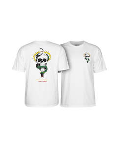 Powell Peralta - Mike McGill Skull & Snake T-shirt - White