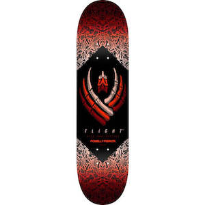 Powell Peralta - Bones FLIGHT Skateboard Deck Red