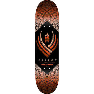 Powell Peralta - Bones FLIGHT Skateboard Deck Orange