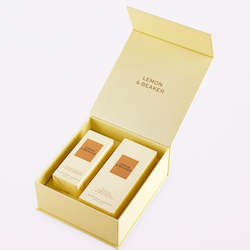 Cosmetic manufacturing: Lemon Duo Gift Set