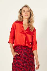 Clothing wholesaling: Fatima Top Scarlet