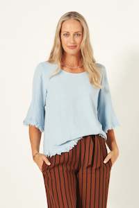 Lovella Top Sky Blue