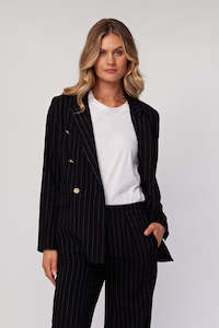 Jordan Stripe Blazer Black Stripe