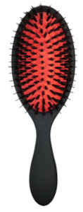 Flat Handle Oval Brush Boar/Nylon