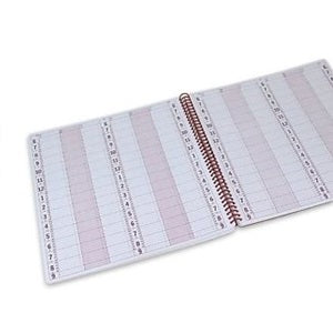 Hairdresser equipment wholesaling: Appointment Book 6 Column Spiral