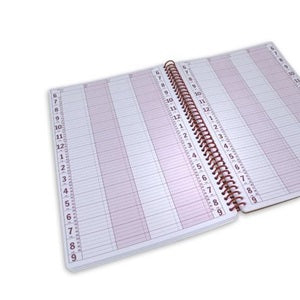 Hairdresser equipment wholesaling: Appointment Book 4 Column Spiral