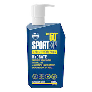 Sun Care: Body SPF: SPF50+ SportXP Xtreme Protection Hydrating Sunscreen 400ml