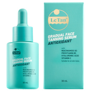 Tanning: Gradual Face Tanning Serum - Antioxidant