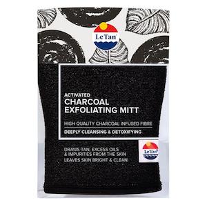 Activated Charcoal Exfoliating Mitt