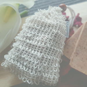 Hemp soap saver bag