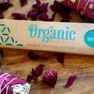 Organic incense sticks