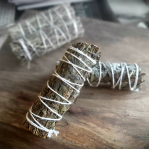 Black sage smudge stick