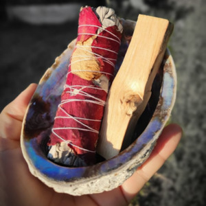 Paua smudging kit