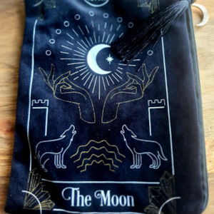 Tarot Card Zippered Bag