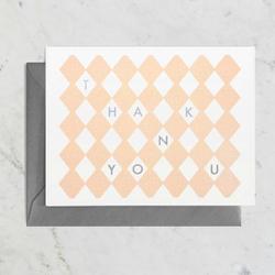 Garance dore thank you blush card