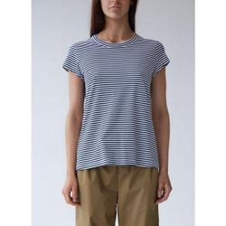 Oliver crew neck sleep tee in stripe