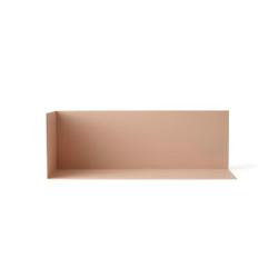 Second corner shelf - nude, large