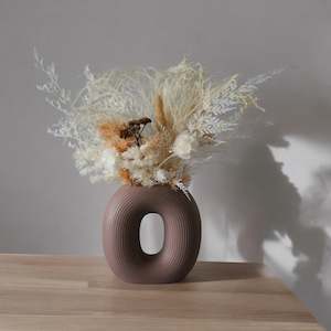 Flower: Charmed- Brown Vase