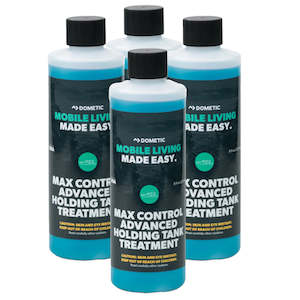 Dometic Consumables: DOMETIC Max Control Holding Tank Deodorant - Four (4) Pack of Eight (8)oz. Bottles