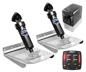 Bennett Hydraulic Trim Tab Systems: BENNETT M80 Sport Tabs with Electronic Indicator Control