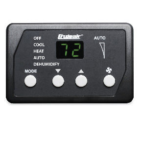 Air Conditioning Accessories: DOMETIC Display/Cabin Control Q3 - DX Black (Surface mount)